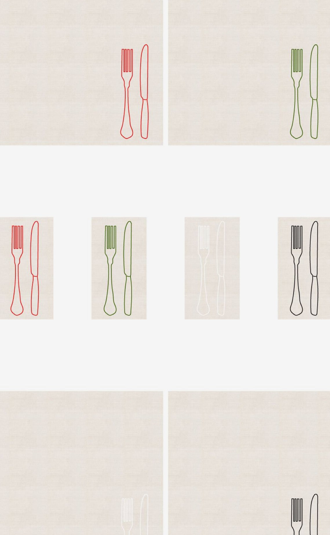 The Cutlery Napkins